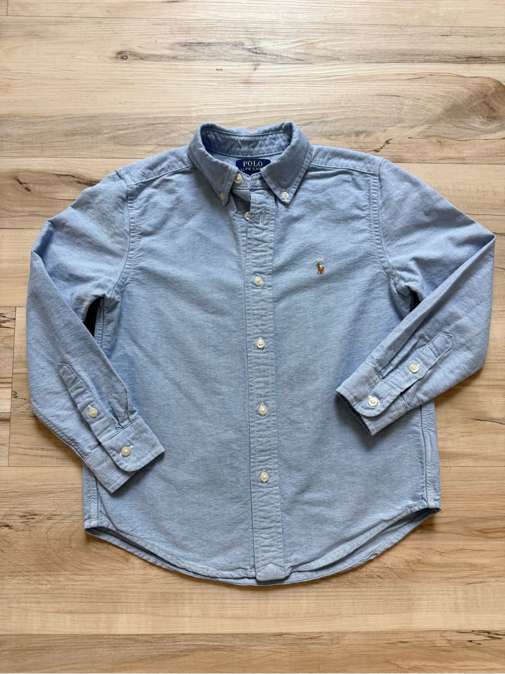 Polo by Ralph Lauren Light Blue Button-Down Oxford Shirt